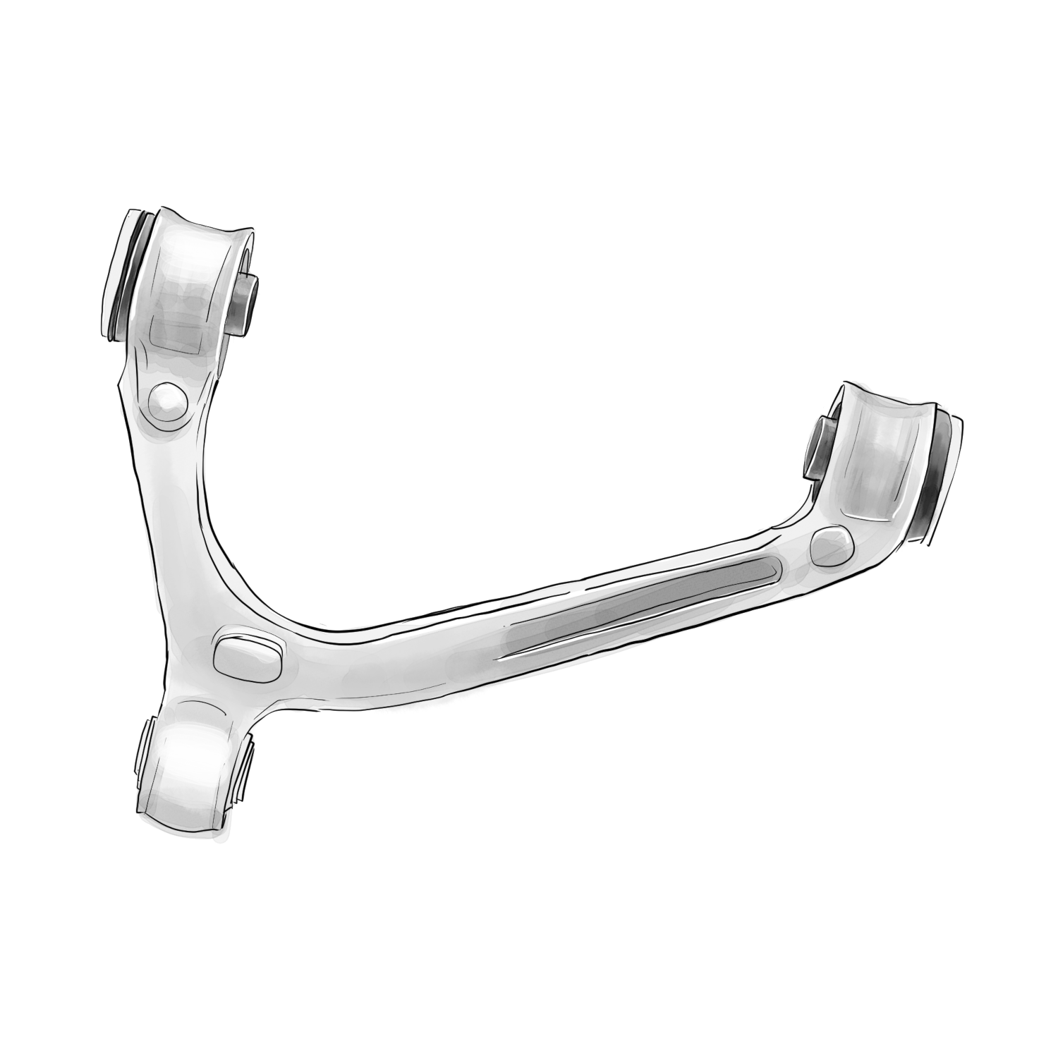  Product image 1 of the product “Wishbone aluminum ”